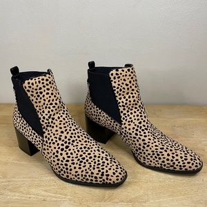Anne Klein Prescott Leopard Booties